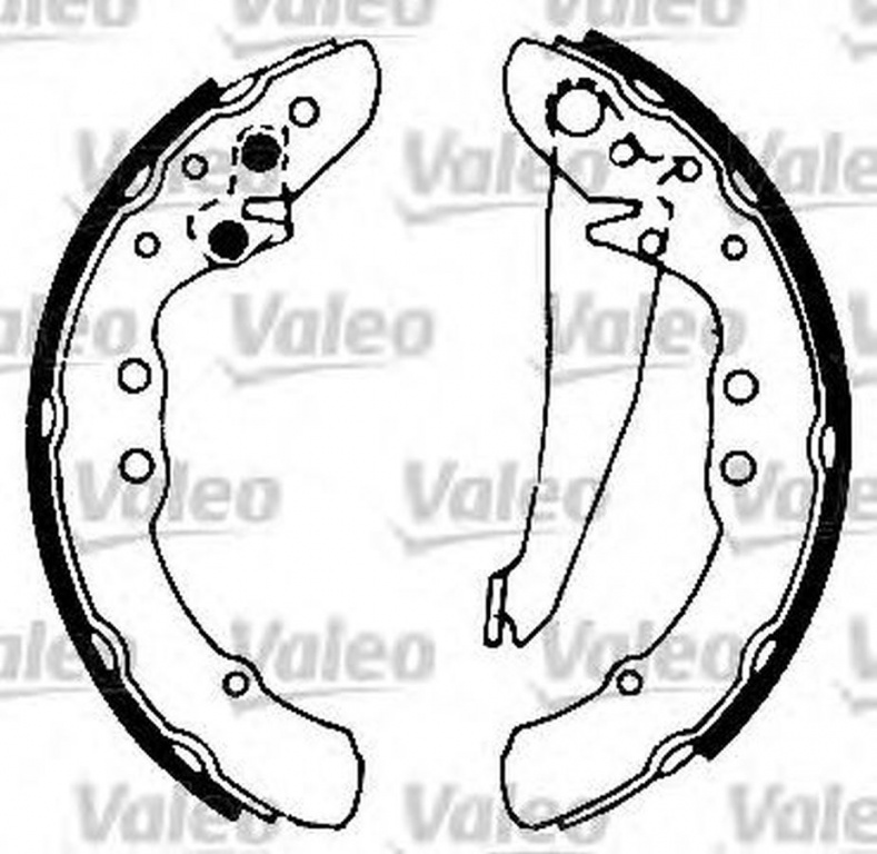 Set saboti frana VW GOLF III Variant 1H5 VALEO 562