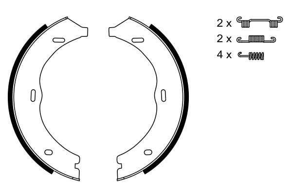 Set saboti Mercedes A6394200220 ( LICHIDARE DE STOC)