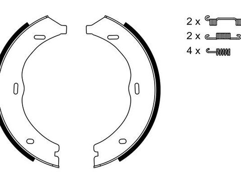 Set saboti Mercedes A6394200220 ( LICHIDARE DE STOC)