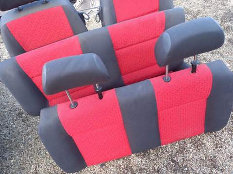 Set scaune fata banchete spate cu tetiere Vw Lupo hatchback 3 usi