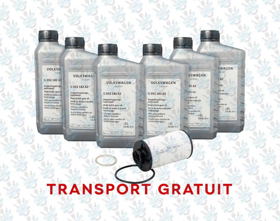 Set schimb ulei cutie automata DSG 6 trepte, VW Golf, Original