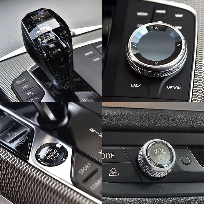 Set schimbator joystick Crystal Bmw X5,X6,X7 G05 G06 G07 swarovski