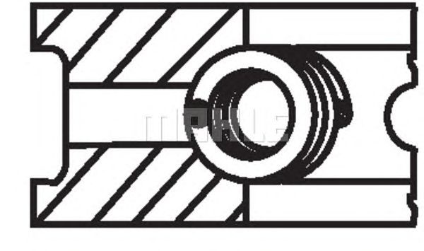 Set segmenti piston BMW 3 cupe (E36) - Cod intern: W20166141 - LIVRARE DIN STOC in 24 ore!!!