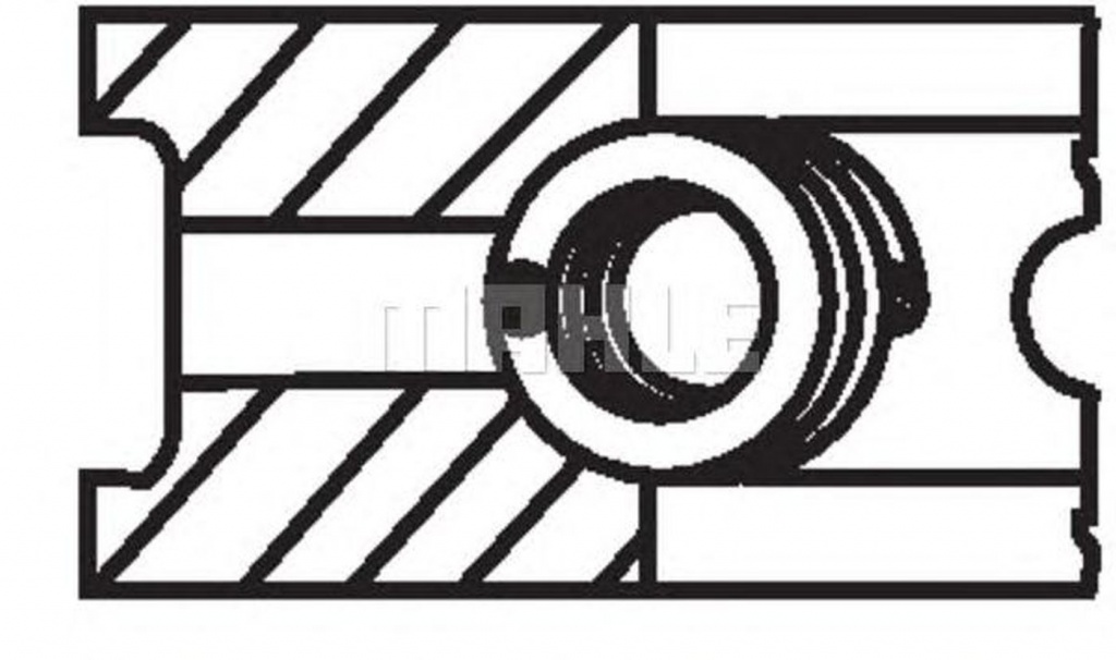 Set segmenti piston BMW 3 Touring E46 MAHLE ORIGIN