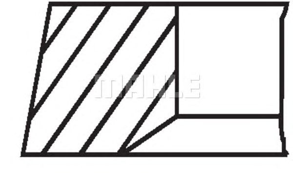 Set segmenti piston CITROEN DISPATCH - Cod intern: W20166111 - LIVRARE DIN STOC in 24 ore!!!