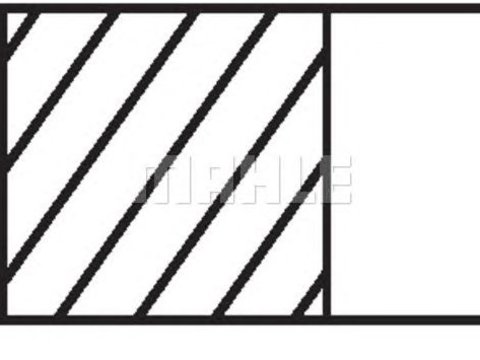 Set segmenti piston CITROEN XSARA (N1) - Cod intern: W20165957 - LIVRARE DIN STOC in 24 ore!!!