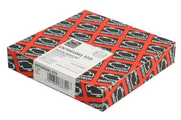 Set segmenti piston ENGITECH FIAT DOBLO platou / sasiu (263_) 2010-2023 - ENT041041 STD