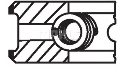 Set segmenti piston FIAT DOBLO Cargo (223) (2000 -