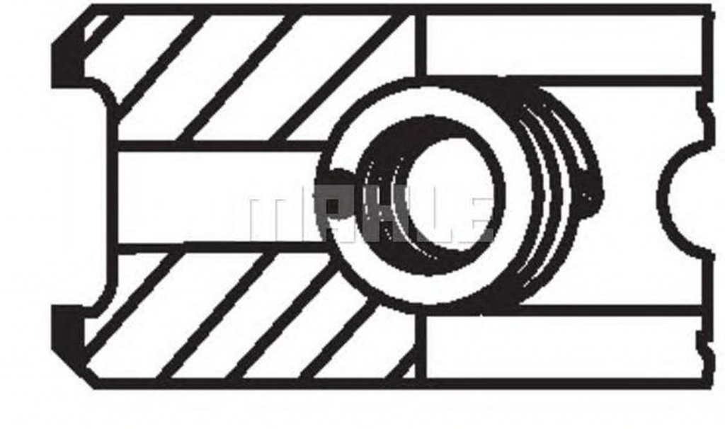 Set segmenti piston FIAT SEDICI FY MAHLE ORIGINAL 011RS001100N0