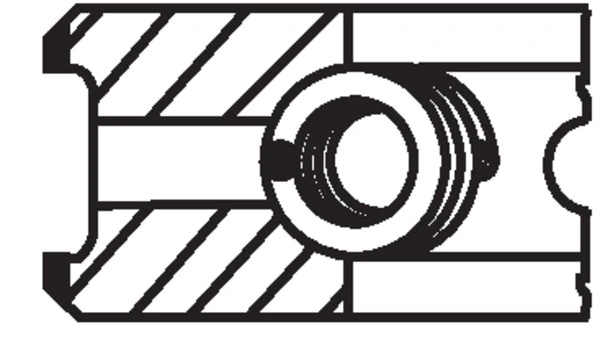 Set segmenti piston MAHLE FORD MONDEO V hatchback (CE) 2019-2024 - 013 RS 10107 0N0