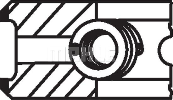 Set segmenti piston PEUGEOT 308 SW I (4E_, 4H_), T