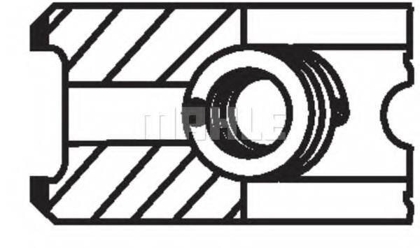 Set segmenti piston ~ Peugeot 5008 2009 