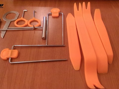 Set spatule auto desfacere fete de usi,accesorii plastic