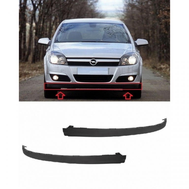 Set Spoiler Bara Fata Dreapta + Stanga Am Opel Astra H 2004-2007