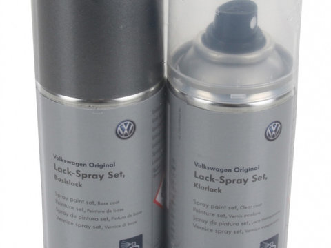 Set Spray Vopsea + Lac Oe Volkswagen Unitedgrey Metallic LA7T 150ML + 150ML LLS0M6A7T