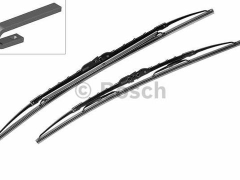 Set stergator bosch cu spoiler pt bmw 3(e21),5(e12),5(e28),6(e24),7(e23),dacia solenza