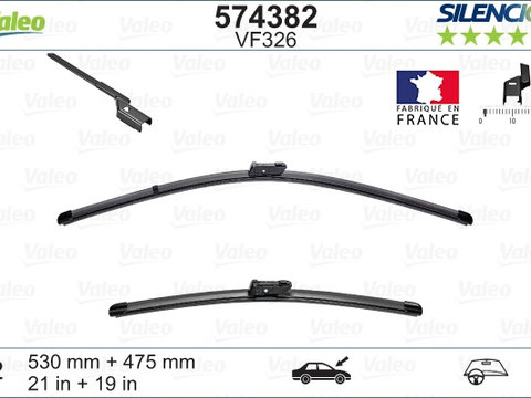 Set stergator parbriz valeo pt seat cordoba, ibiza 3, polo 9n