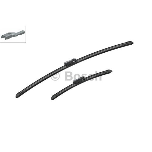 Set stergator parbriz 3397007583 Chevrolet Trax, 01.2013-, Fiat 500x, 04.2015-, Hyundai Ix20 (Jc), 09.2010-, Kia Venga (Yn), 01.2010-, Nissan Pulsar (C13), 11.2014-, Opel Mokka X, 09.2016-, Opel Mokka, 12.2012-09.2016, BOSCH