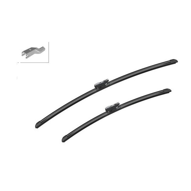 Set stergator parbriz BOSCH 3397014422 Aerotwin BMW X3 (G01), 06.2017-, X4 (G02), 03.2018-, JAGUAR E-PACE, 11.2017-, 650+500 mm, cutie de carton