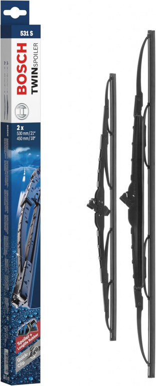 Set Stergator Parbriz Bosch Twin Citroen C3 Pluriel 2003→ 531S 3 397 118 403