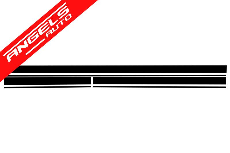 Set Stickere Negru Mat compatibil cu Mer