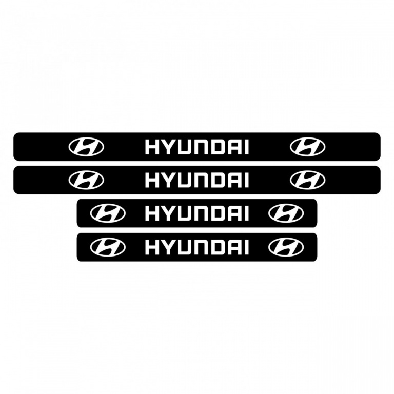 Set stickere praguri Hyundai, sticker decorativ D9DS7ZBBM