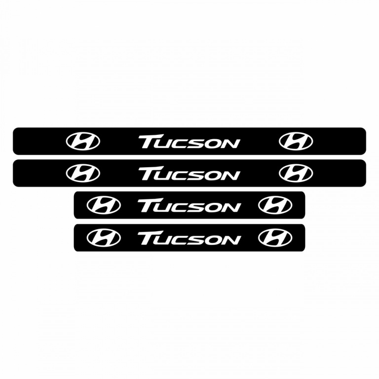 Set stickere praguri Tucson, sticker decorativ DXDS7ZBBM