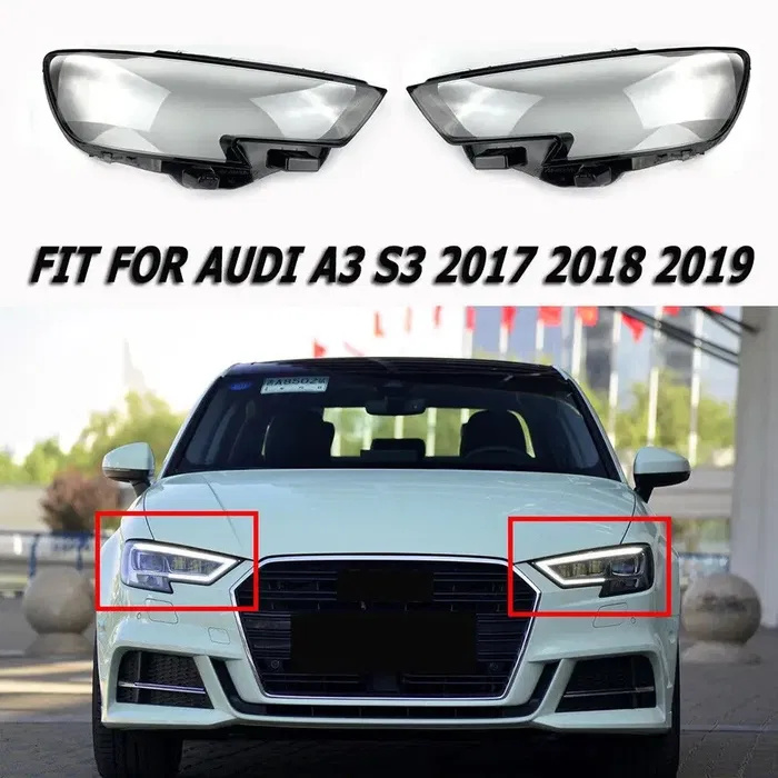 SET sticla geam far stanga dreapta Audi A3 8V Facelift 2016-2020