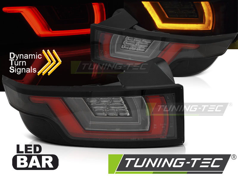 Set Stopuri LAND ROVER RANGE ROVER EVOQUE 11-18 rosu negru Led