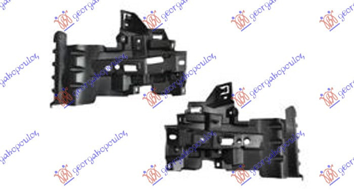 Set suport lumina zi DRL LED bara fata Renault Cli