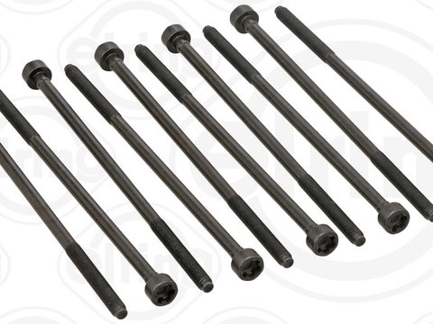 Set surub chiulasa 152 080 ELRING pentru Fiat Barchetta Alfa romeo 155 Fiat Brava Fiat Bravo Alfa romeo 145 Alfa romeo 146 Alfa romeo Gtv Alfa romeo Spider Fiat Coupe Fiat Marea Alfa romeo 156 Alfa romeo 166 Alfa romeo Gt Alfa romeo 147 Fiat Stilo