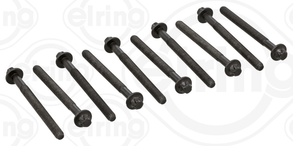 Set surub chiulasa 373 281 ELRING pentru Renault Gran Renault Megane Renault Kangoo Nissan Kubistar Dacia Duster Nissan Cube Renault Grand Renault ScEnic Dacia Sandero Dacia Logan Renault Symbol Renault Thalia Nissan Dualis Nissan Qashqai Nissan Note