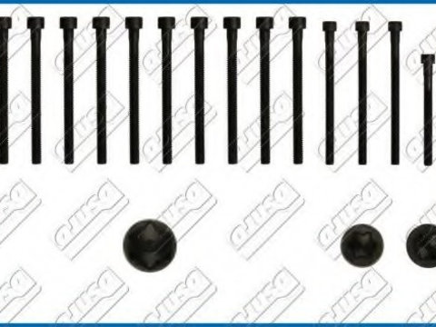 Set surub chiulasa 81039400 AJUSA pentru Bmw Seria 7 Bmw X5 Bmw Seria 6 Bmw Seria 3 Bmw Seria 1 Bmw Seria 5 Bmw Z4 Bmw X3 Bmw X1