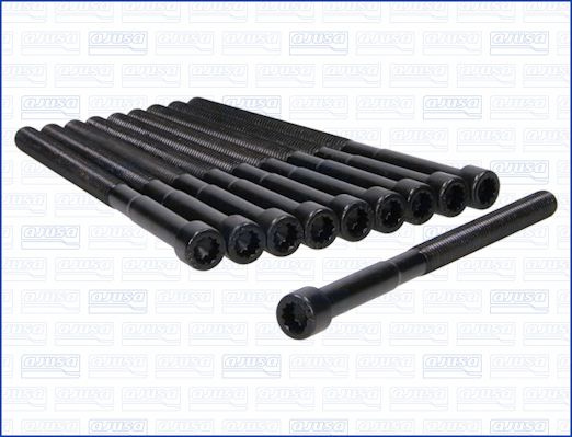Set surub, chiulasa AJUSA 81061400 pentru KIA RIO IV limuzina (SC, FB) 2017 2018 2019 2020 2021 2022