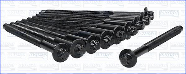 Set surub, chiulasa CITROËN C4 (LA_), Compartiment, 11.2004 - 12.2013 Ajusa 81034200