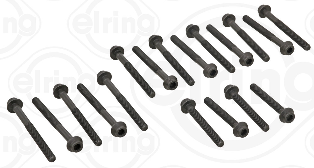 Set surub, chiulasa ELRING 820.106 model MERCEDES-
