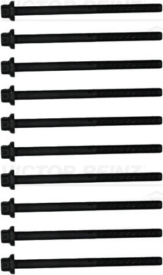 Set surub, chiulasa VICTOR REINZ 14-12063-01 pentru MAZDA 3 limuzina (BP_) 2018-2025