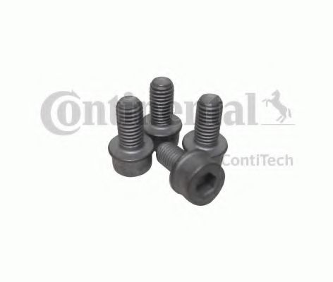 Set surub, disc curea-arbore cotit AUDI A4 Cabriolet (8H7, B6, 8HE, B7) (2002 - 2009) CONTITECH MS37