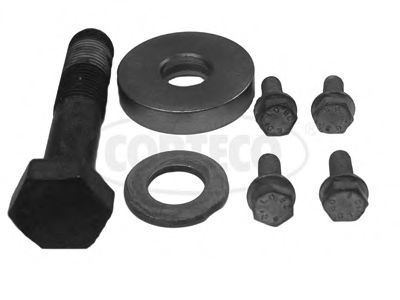 Set surub, disc curea-arbore cotit PEUGEOT EXPERT Van (222) (1995 - 2016) CORTECO 80001252