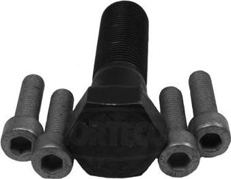 Set surub. disc curea-arbore cotit Un set de suruburile de fixare a rotilor arborelui cotit VW Transporter IV 2.4 D 90.09 - 98.0 VW TRANSPORTER IV (70XD), Cadru de sprijin, 07.1990 - 04.2003 Corteco 80001246