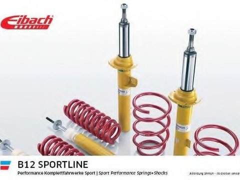 Set suspensie, arcuri elicoidale / amortizoare AUDI A3 Sportback (8PA), VW GOLF VI Cabriolet (517) - EIBACH E95-15-007-07-22