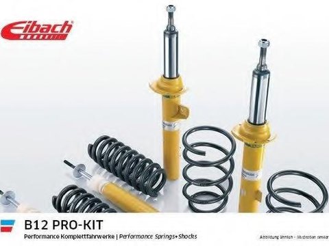 Set suspensie, arcuri elicoidale / amortizoare AUDI A1 (8X1, 8XF), AUDI A1 Sportback (8XA, 8XK) - EIBACH E90-15-014-01-22