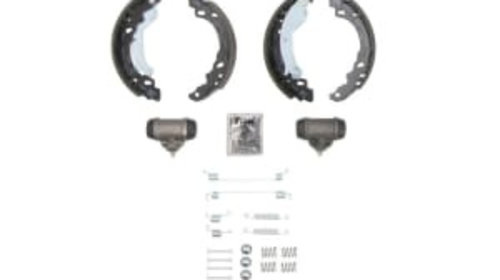 Set tambur frana (sabot cilindru arcuri) FIAT 500 500 C 500L PANDA FORD KA 1.1-1.3D 09.03-