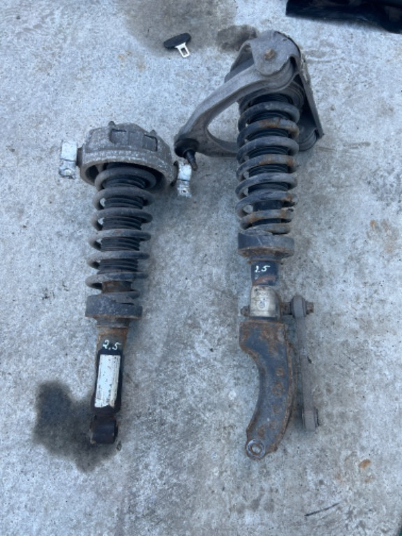 Set Telescoape cu Arcuri Fata Amortizor Telescop arc stanga dreapta Vw Touareg 7P 7L 2.5 3.0 Diesel 7L6413031L