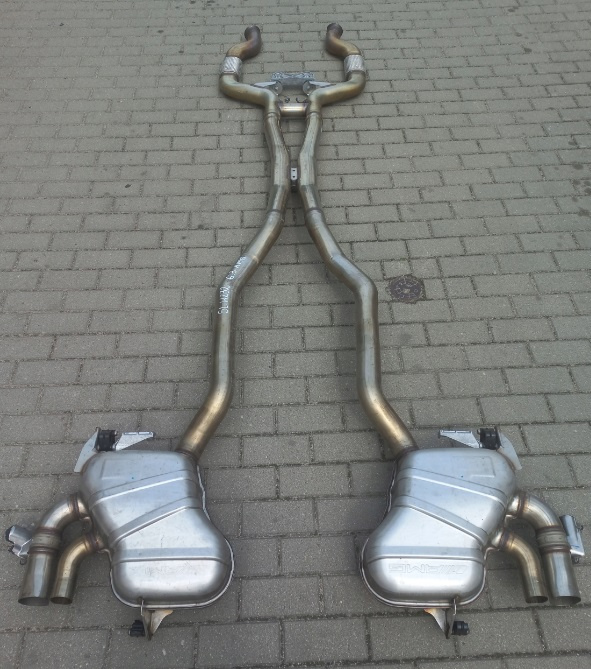 Set toba esapament MERCEDES SL R232 6.3 22r AMG
