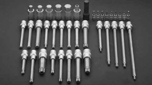 Set tubulare cu bit Torx scurt si lung 1