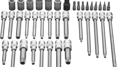 Set tubulare cu bit Torx scurt si lung 1