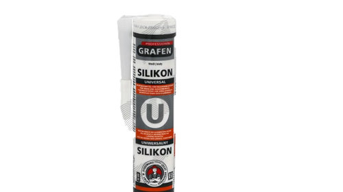 Silicon universal 280ml, alb GRAFEN PROF