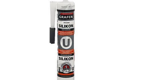 Silicon universal 280ml, gri GRAFEN PROF