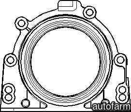 Simering arbore cotit SEAT ALTEA XL 5P5 5P8 TOPRAN 107 754